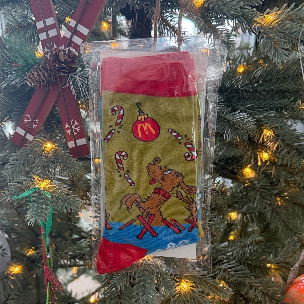 Dr. Seuss Grinch and Max Festive Socks - Red and Green